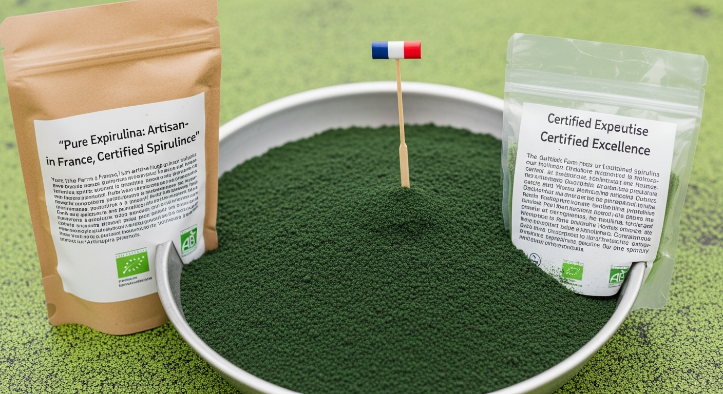 Spiruline certifiée origine France garantie : comprendre les enjeux de qualité