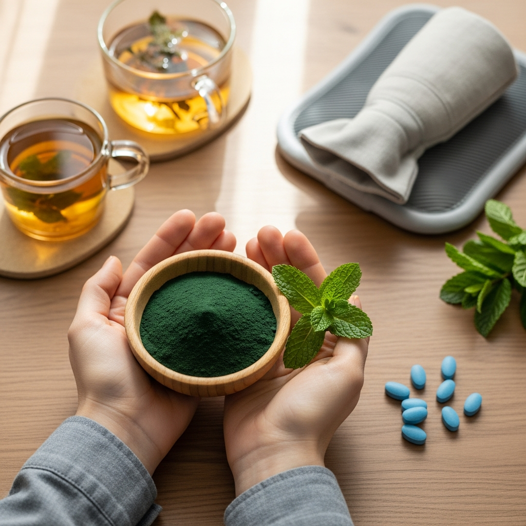Spiruline et régulation menstruelle : comment l'utiliser contre la dysménorrhée