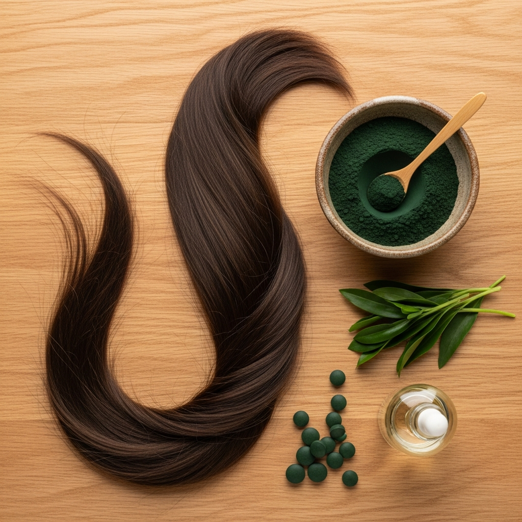 Spiruline pour cheveux cassants résultats