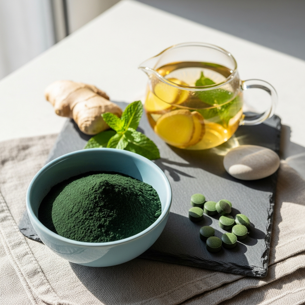 Spiruline et trouble digestif naturel : guide complet pour une intégration sans risque