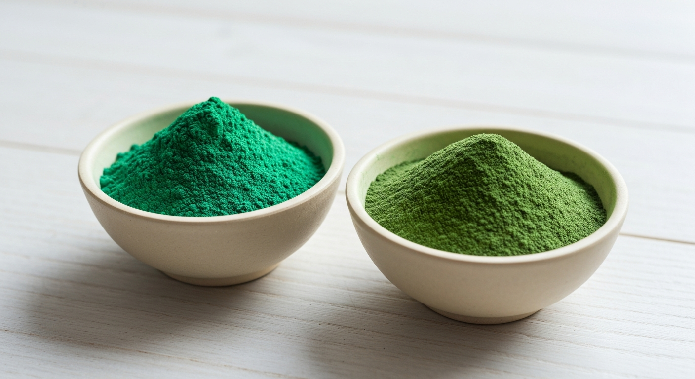 Chlorella ou spiruline : quelles différences et comment choisir