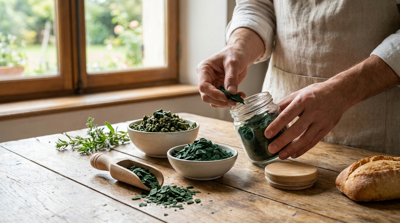 Comment choisir spiruline française artisanale label AB