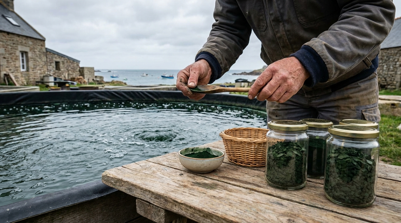 Spiruline Bretagne production française authentique : le guide complet
