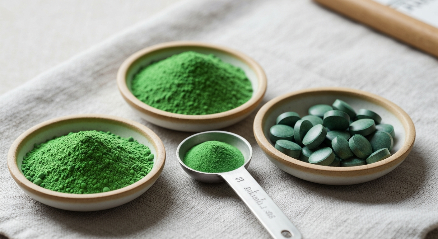 Spiruline format consommation tablettes poudre : le guide complet pour bien choisir