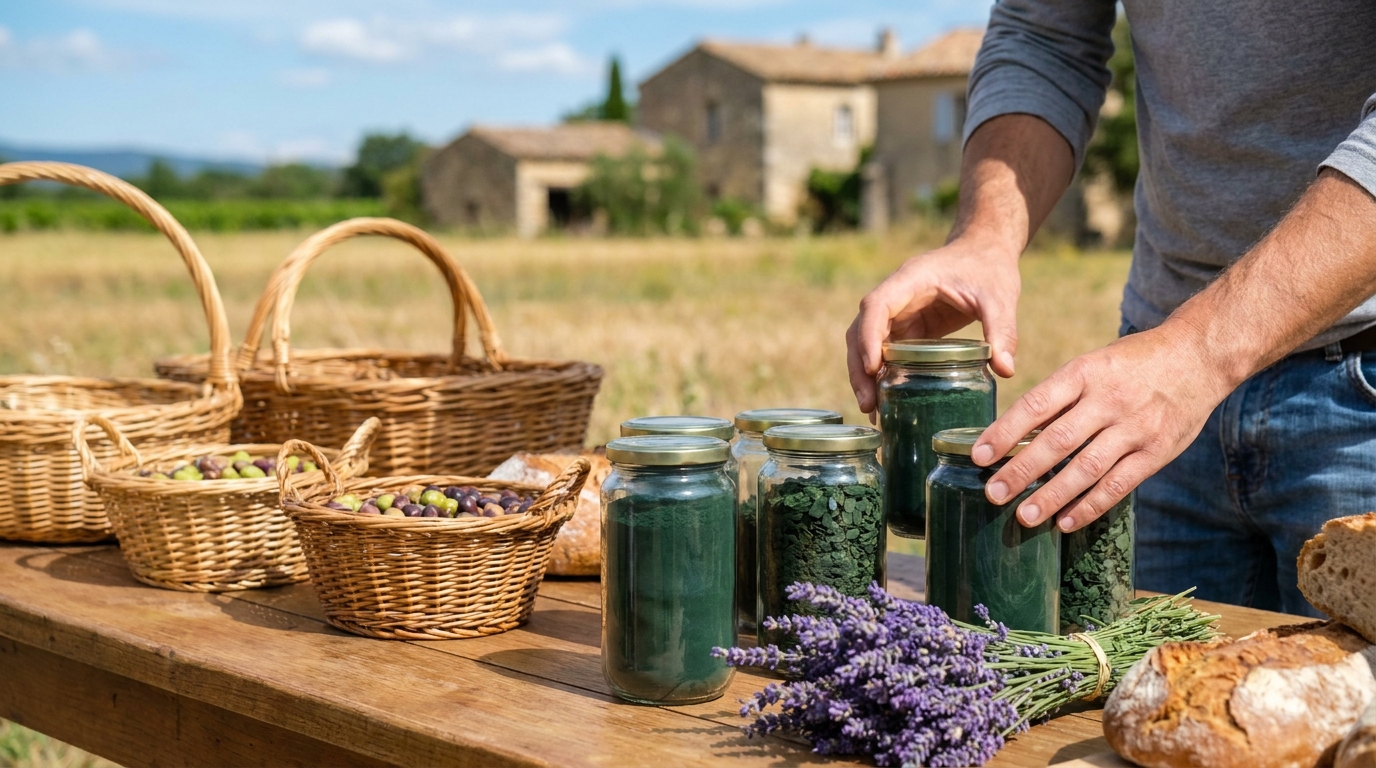 La spiruline de Provence cultivée local : notre guide complet du terroir français